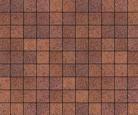 Тротуарная плитка Квадрум "Клинкер", H=60mm