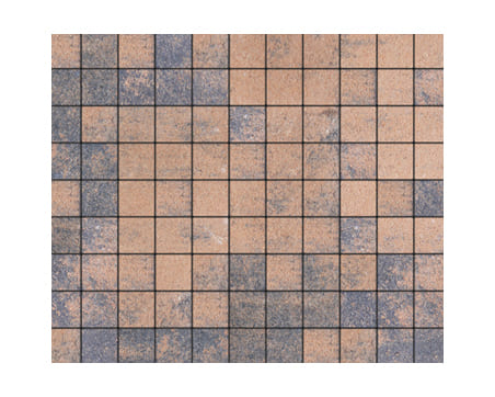 Тротуарная плитка Квадрум "Мустанг", 500х500, H=60mm