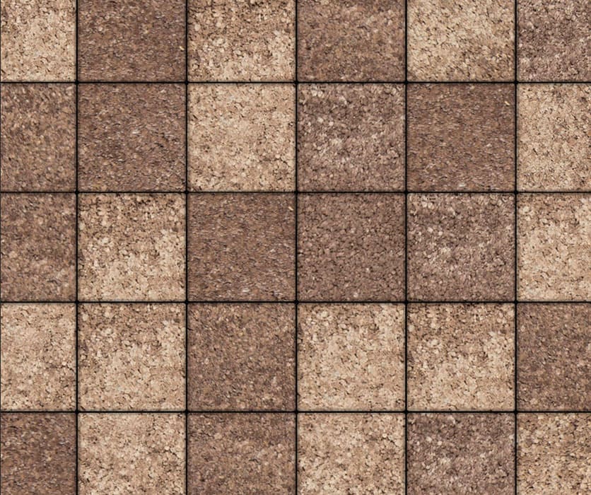 Тротуарная плитка Квадрум "Хаски", 600х600, H=60mm