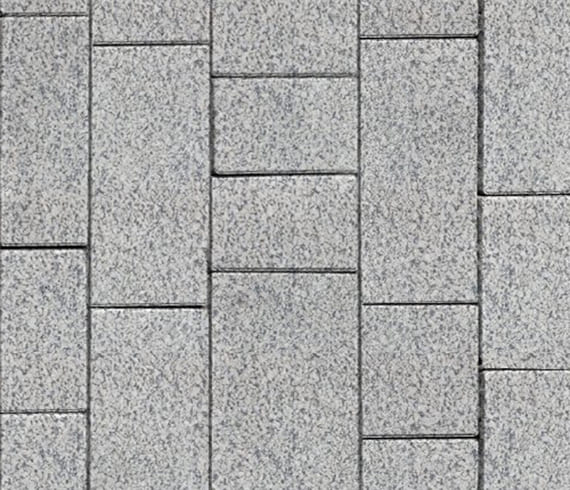 Тротуарная плитка Инсбрук Тироль, H=60 мм, белый, native